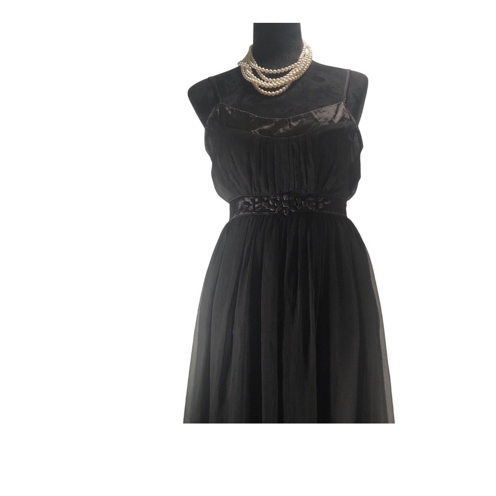 Vexty Women's Black spaghetti strap dress Size‎ medium